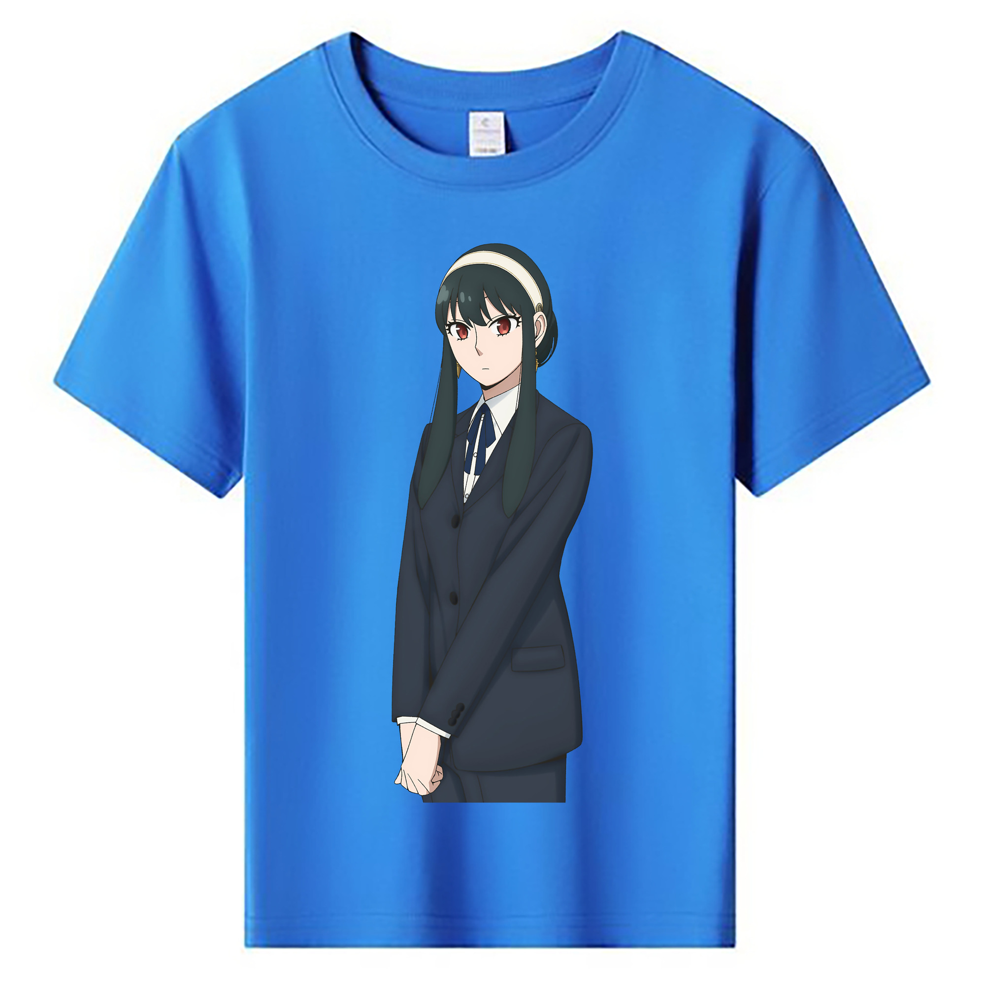（画像用） SPY×FAMILY间谍家家酒 綿100％キッズTシャツ（フロントプリント）